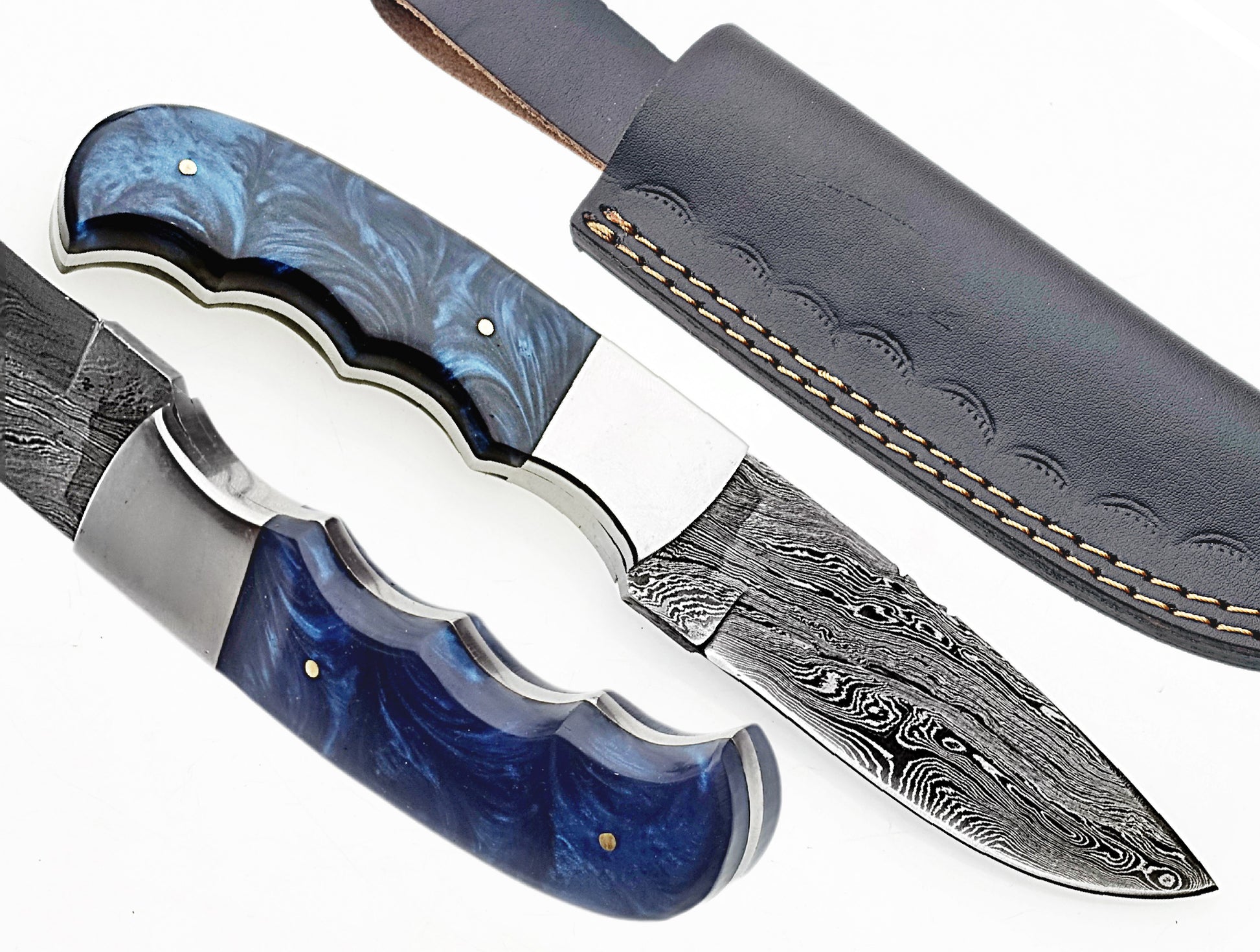 2024 Premium Damascus Hunting Knife | Custom Handmade Damascus Steel Knife