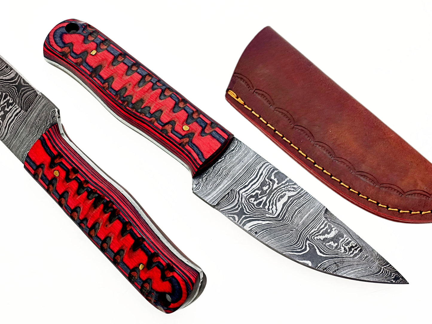 Premium Damascus Steel Hunting Knife Handcrafted - 10" Blade | Hope Blades