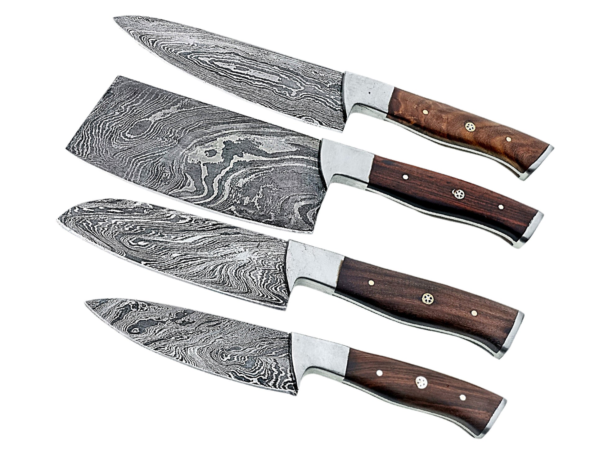 Damascus Steel Kitchen Knives 