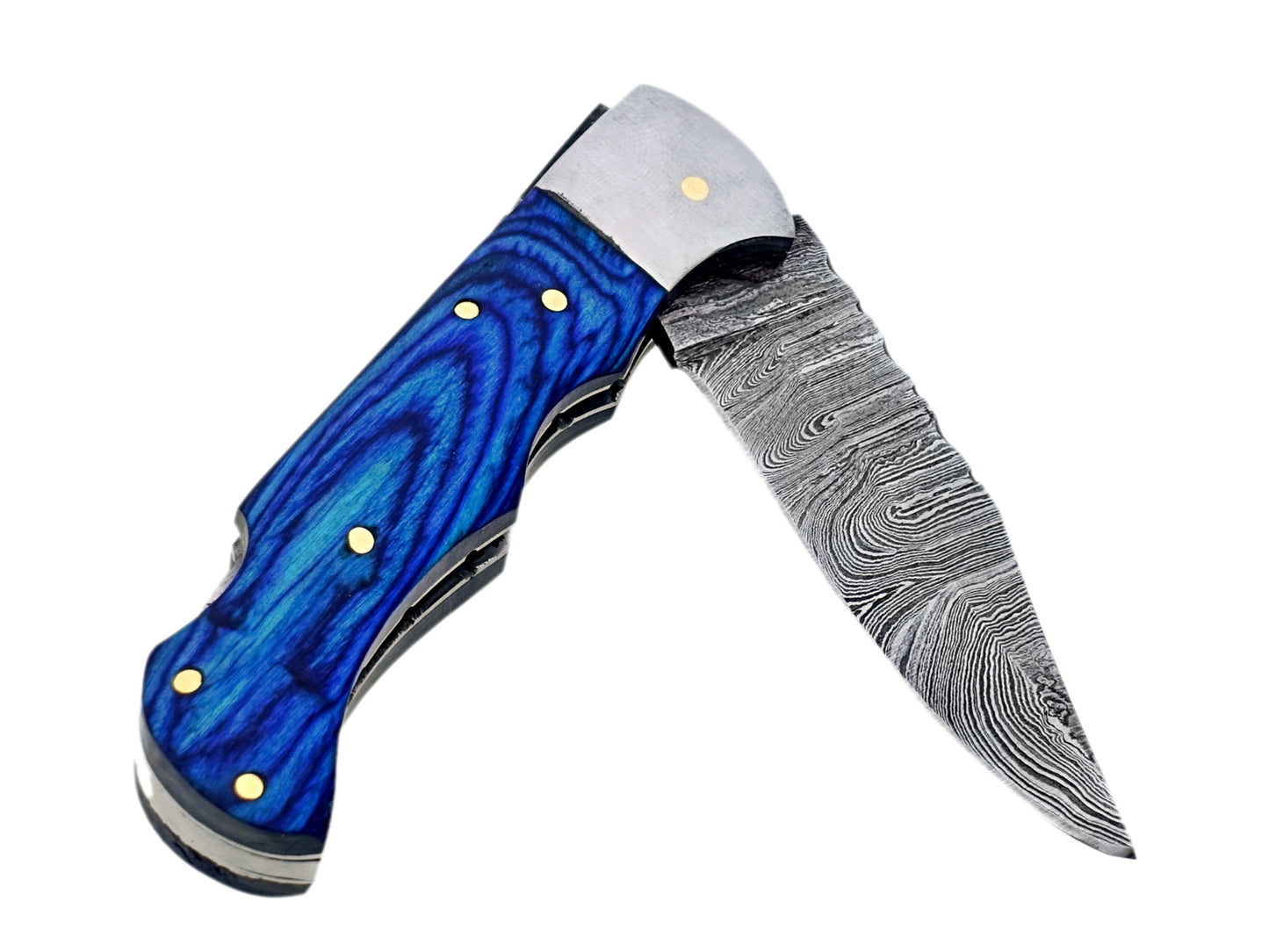 Best Folding Knife Damascus Steel