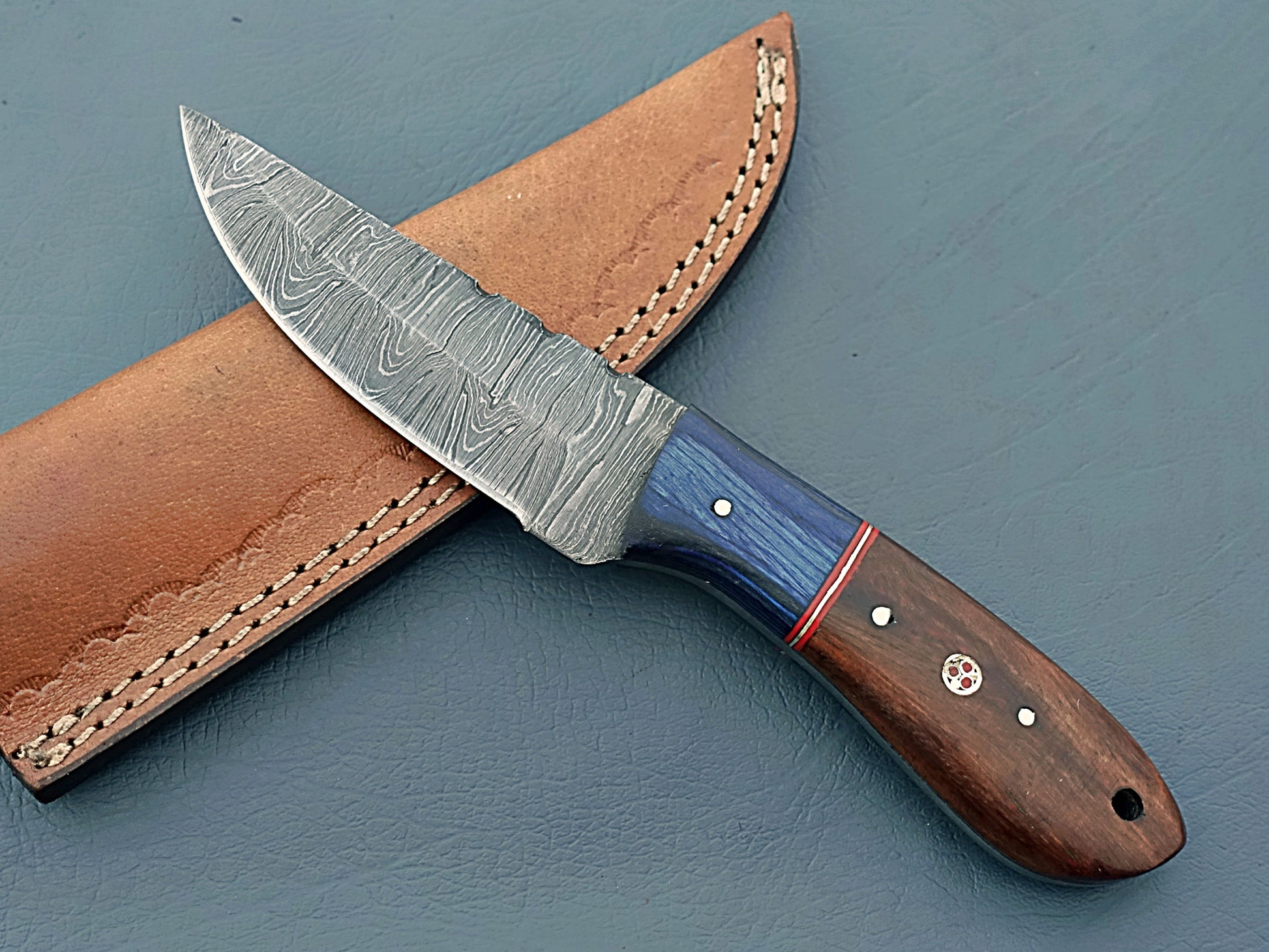 Damascus Hunting USA Knife